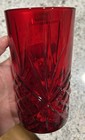 Dublin Crystal Highball Glass Collection  Set Of Four (4) 12oz Red Xmas NEW! — photo 5