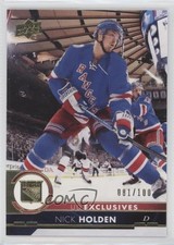 2017-18 Upper Deck Exclusives 81/100 Nick Holden #130 2js