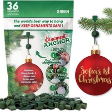 Ornament Hooks for Hanging Christmas Decorations - No-Slip Hanging Hooks for ...