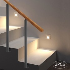 2-Pack Adjustable Stair Baluster Posts, 39inch Height Steel Stair Railing Posts