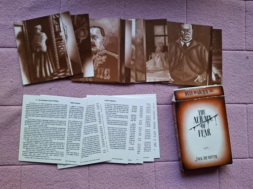 COMPLETE SET - TRADING CARDS - 1993 FANTACO - JACK THE RIPPER AUTUMN OF FEAR VG