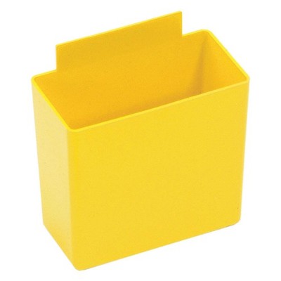QUANTUM STORAGE SYSTEMS QBC111YL PK 48 Bin Cups,Yellow,Plastic,3 in 8TVF9