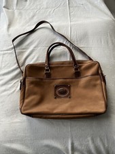 Etienne Aigner Genuine Hand Crafted Leather/Suede Large Briefcase W/Pockets