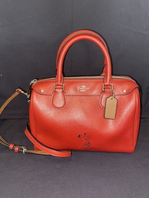 Coach x Peanuts Limited Edition Snoopy Mini Bennett Satchel