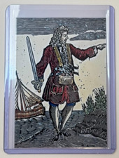 Charles Vane Limited Edition Artist Signed “Legendary Pirate” Trading Card 2/10