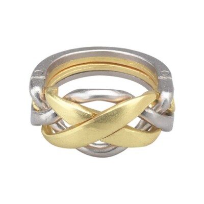 Cast Puzzle Ring - Metallpuzzle - Level 4