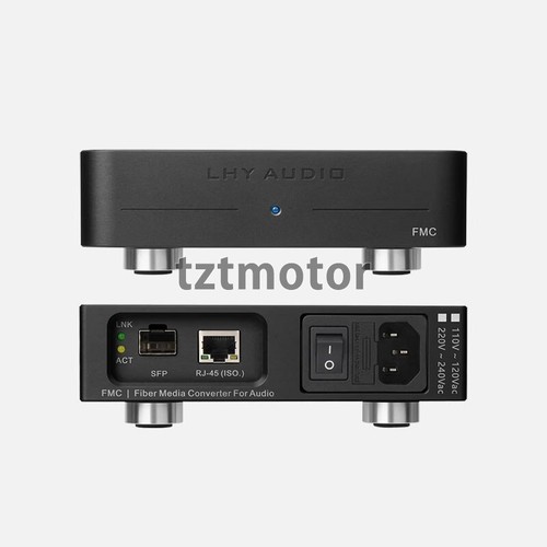 LHY FMC Audio HiFi Ethernet Purifier Optical Transceiver OCXO SFP+RJ45 Port - Picture 4 of 6