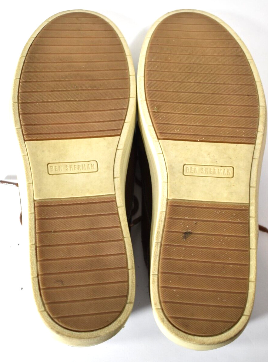 Men's Ben Sherman Brown Payton Cap Toe Shoes Size… - image 10
