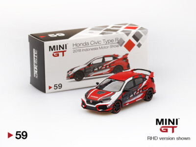 MINI GT Honda Civic Type R (FK8) L&Rセット MINI GT Honda Civic Type R (FK8) L&Rセット TSM Mini GT 1:64