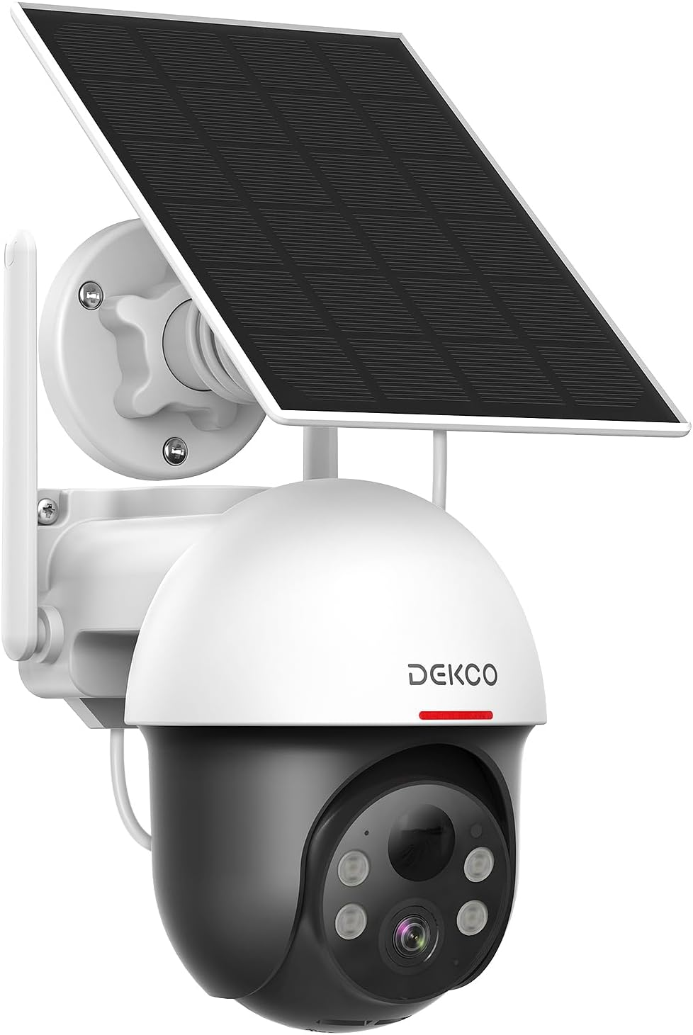 Solar Security Camera Outdoor Wireless, Battery Powered, Panoramic Pan Tilt Zoom