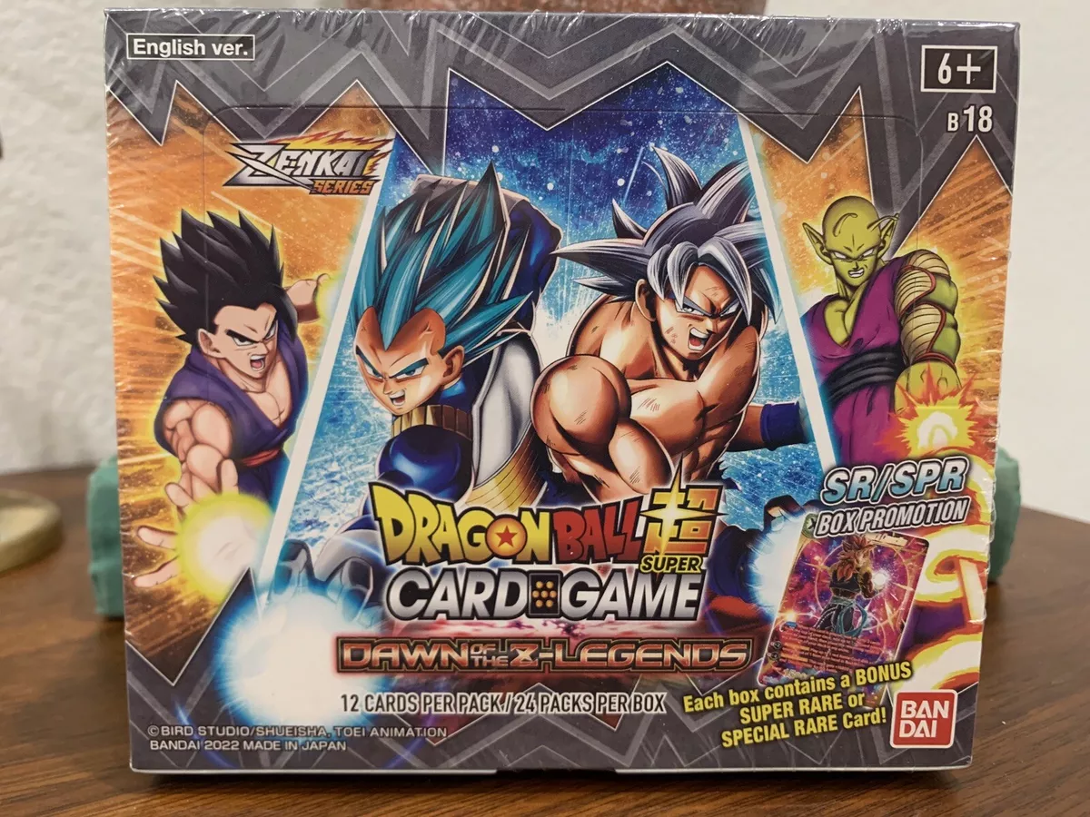 Buy Dragon Ball Super Card Game Dawn of the Z-legends Booster Pack