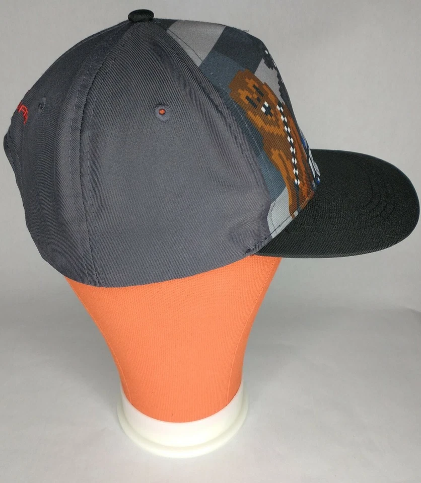 Star Wars 8-Bit Style Graphic R2D2 Chewy Darth Vader Trooper Youth Snapback Hat - Image 3 of 4