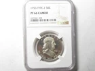 1956 Type 2 Proof Franklin Half Dollar - NGC PF66 Cameo - #11230
