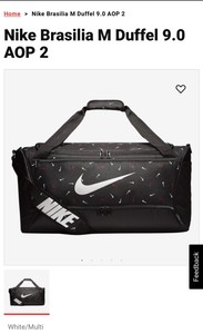 nike swoosh duffel bag