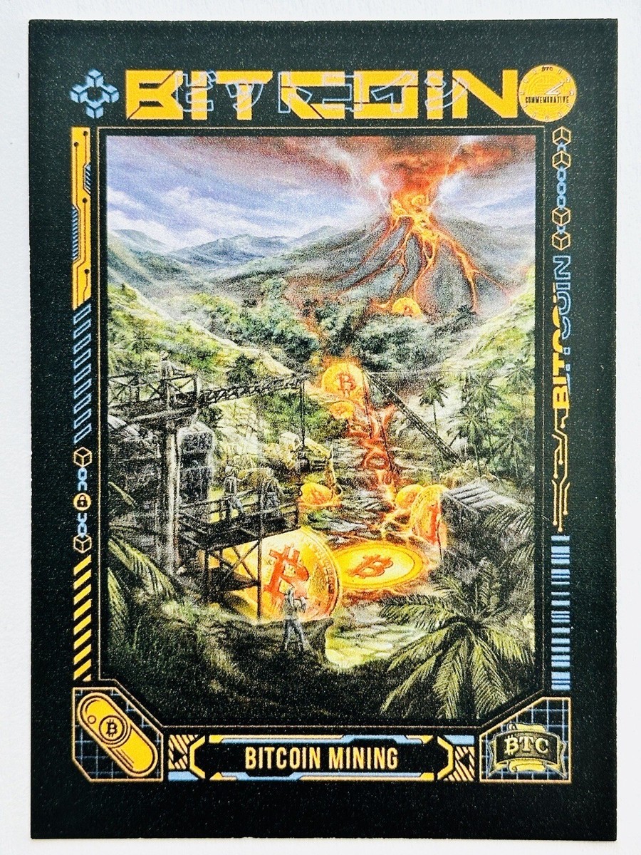BITCOIN MINING #2 2023 Bitcoin Trading Cards Series 2 BTCTC