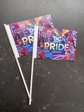 HARLEY QUINN + POISION IVY + ROBIN + BATWOMAN - LGBTQ - 2 x PRIDE FLAGS