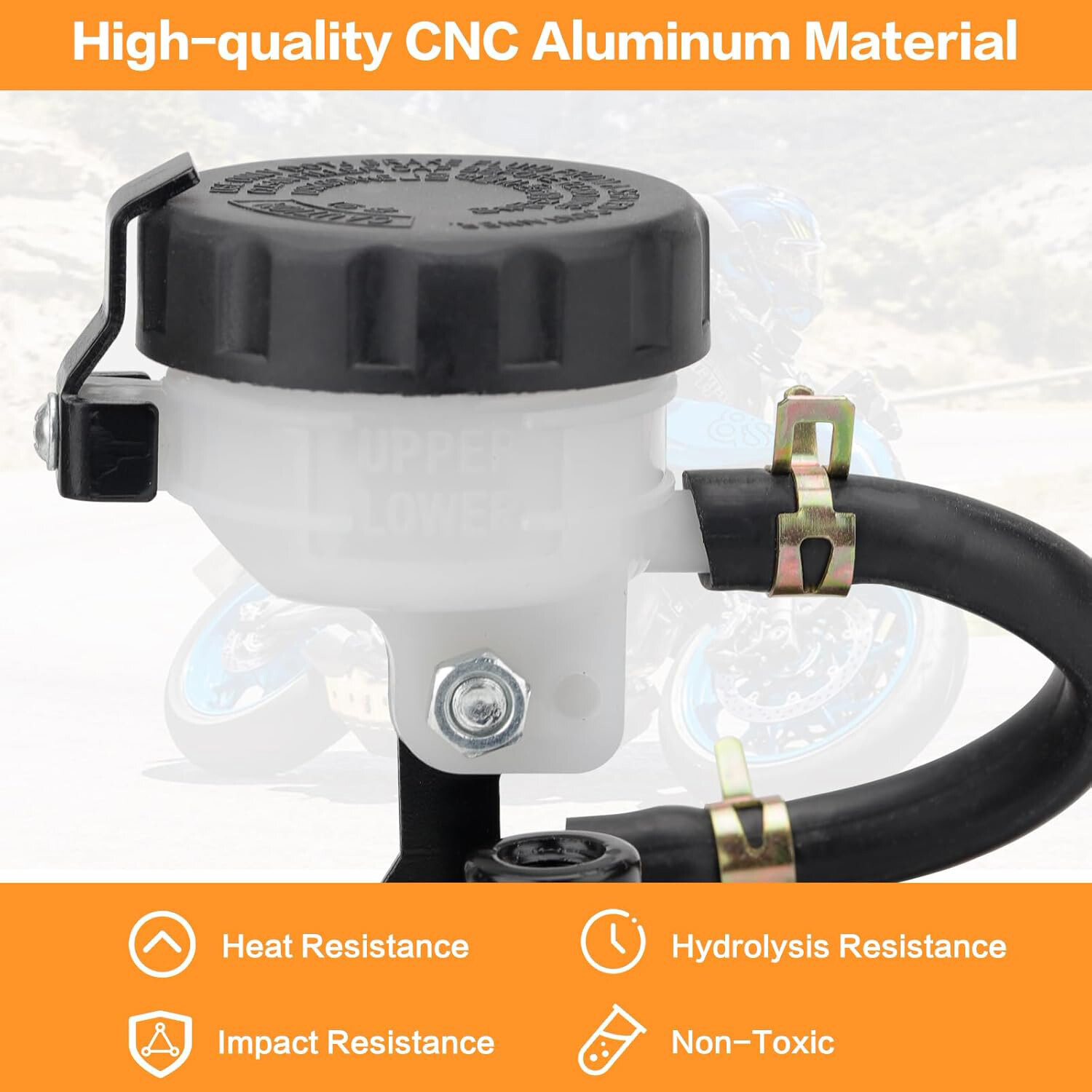 Brake Clutch Levers Master Cylinder Reservoir For Suzuki GS500F GSXR600 GSXR750