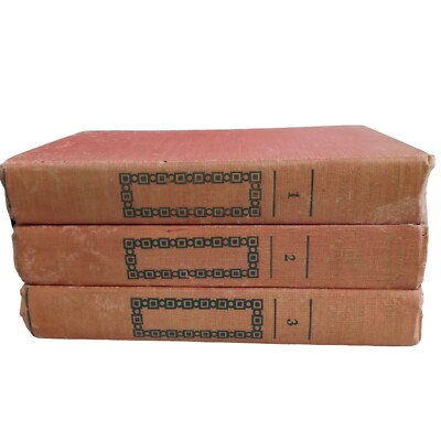 E. Phillips Oppenheimer Book Lot Vol 1, 2, & 3 Antique 1912 New Tenant