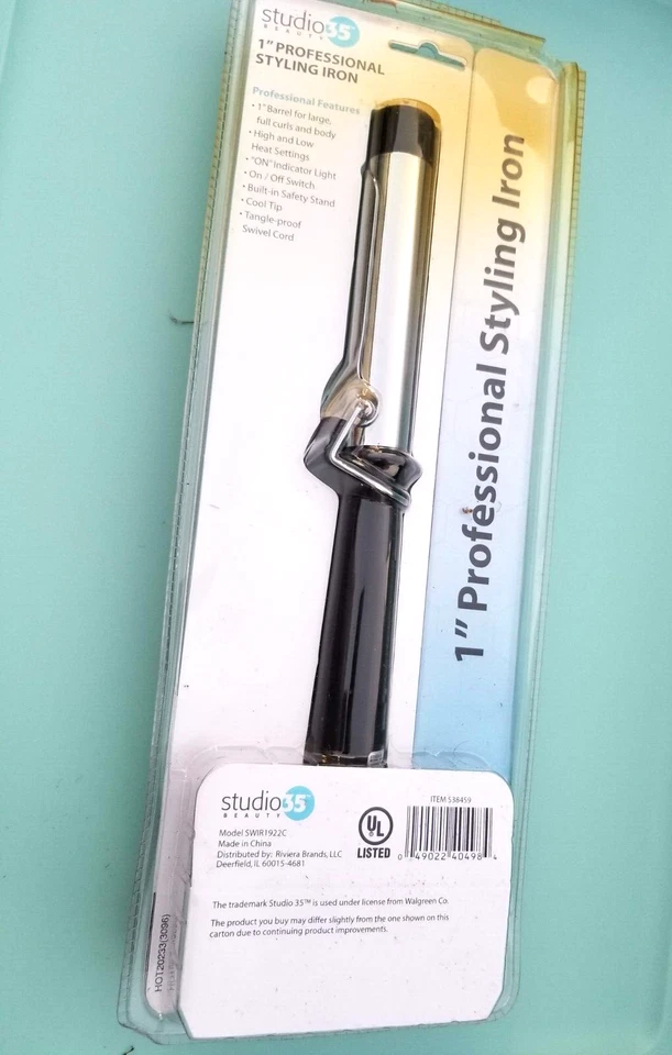 Studio 35 красоты профессиональный укладки железа 1» ствол для большой полный кудри новый - Изображение 2 из 3