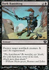 DARK BANISHING FOIL 9th Edition MTG Magic the Gathering Cards DJMagic