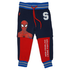 PANTALONE TUTA SPIDERMAN MARVEL BAMBINO 3/8 ANNI SUN CITY - VH1056BLU