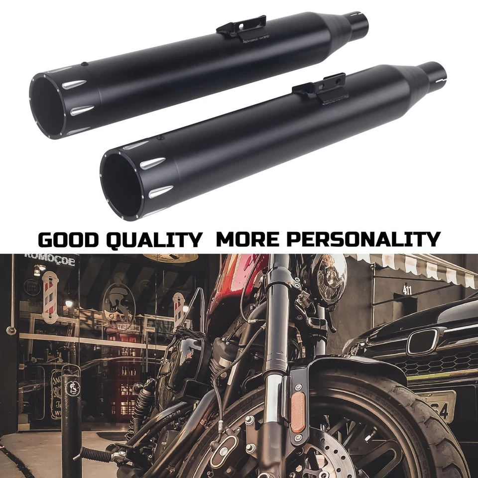 Тон глубокого грохота 3,5 дюйма для моделей Softail 2018-Up, Street Bob, Standard, Low Rider - Изображение 2 из 4