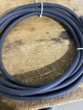 25ft 2/0 WELDING BATTERY CABLE BLACK 600V USA JACKET HEAVY DUTY South wire