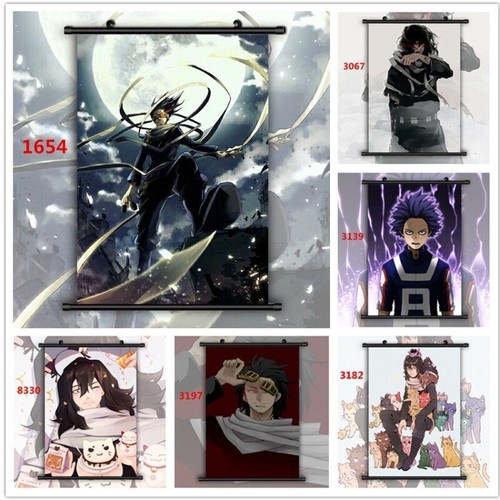 Boku no Hero Academia Aizawa Shouta HD Print Wall Poster Scroll Home Decor