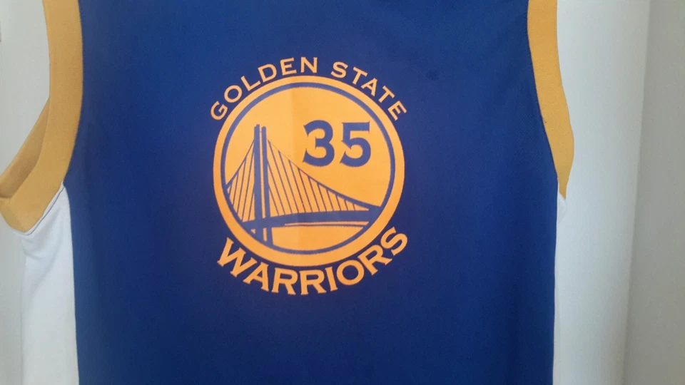 Chaleco de baloncesto Adidas L 14-16 Golden State Warriors #35 Durant NBA Jersey Foto 3 de 4