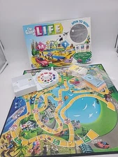 The Game of Life Board Game-Spin to Win-Hasbro-2016-Complete 