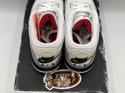 New Air Jordan 3 White Cement Reimagined 2023 Size 8 Rare