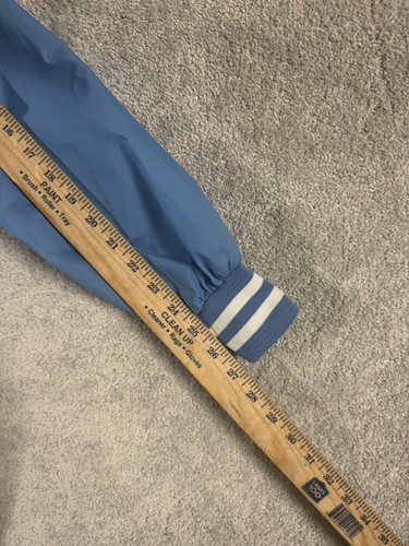 VTG 80s UNC North Carolina Tar Heels Chalk Line Blue Jacket Size L NCAA EUC - Picture 10 of 10