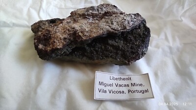 Libethenit Miguel Vacas Mine Vila Vicosa Portugal