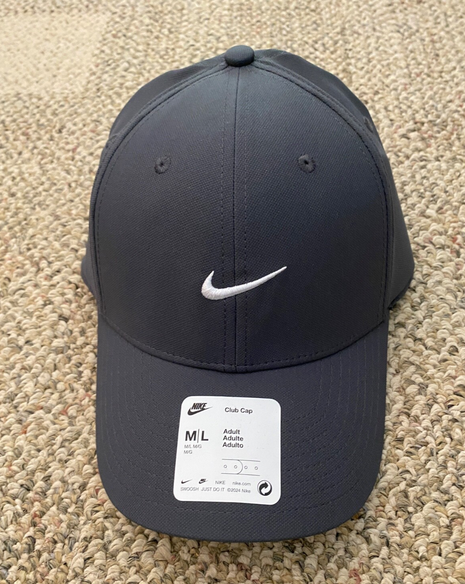 Nike Cap Hat Structured Club Dri-FIT FV5563-068 Gray Adult Men's