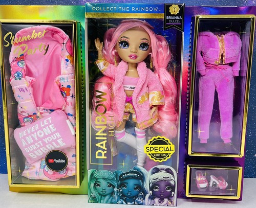 Rainbow High Slumber Party Brianna Dulce Fashion Doll Pink Special Edition