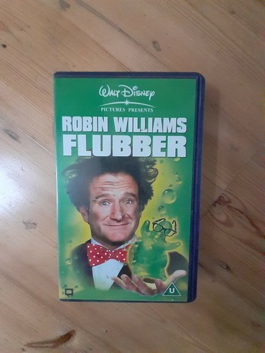 Walt Disney Flubber Vhs Robin Williams VGC Video Tape