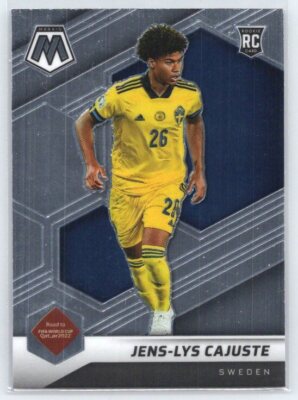 2021 Panini Mosaic FIFA World Cup Jens-Lys Cajuste #91 RC Rookie   Sweeden