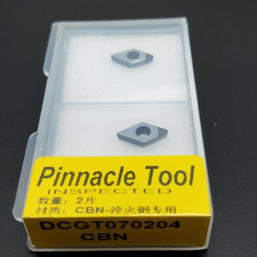6Pcs DCGT070204 CBN DCMT21.51 Turning Insert CNC Boron Nitride Diamond Insert - Picture 2 of 7