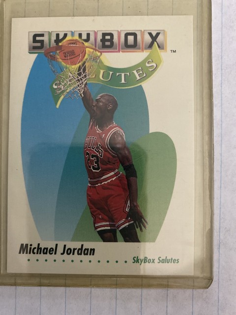 michael jordan skybox salutes card