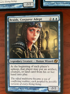 MtG アングルード(コンプリートセット)英語 MTG Braids, Conjurer Adept SINGLE USED EXCELLENT CONDITION SEE