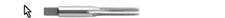 Nachi List 910 M6 x 1.0 HSS Straight Flute Plug Tap D5
