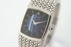 [Near MINT] Vintage SEIKO CREDOR 2F70-5390 Blue Agate 21mm Dial Qz Ladies Watch