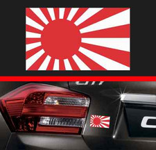 4 Japan Rising Sun Flag Vinyl Decal Bumper Sticker Japanese Car Jdm 4 Japan Rising Sun Flag Vinyl Decal Bumper Sticker Japanese Car Jdm