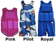 Girl's or Boy's Swimwear My Pool Pal Flotation Swimsuit Fits Kids 20-70 lbs O350