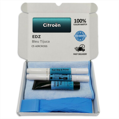 Lackstift für Citroën Schwarz BLEU TIJUCA EDZ C5 AIRCROSS Stift Stick Kratzer