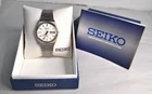 Vintage SEIKO SQ 7546 8379 Men's Wrist Watch 1970's New Battery, Box + Papers