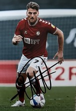 CHRIS MARTIN HAND SIGNED 6X4 BRISTOL CITY PHOTO 7