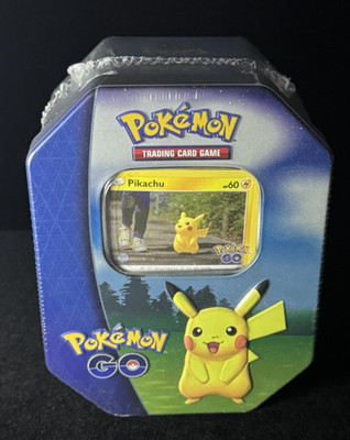 Pokemon TCG Pokemon Go Pikachu Tin - 2022 Brand New Factory Sealed Pikachu