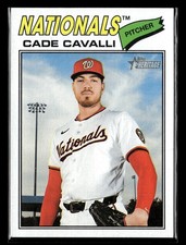 2026 Topps Heritage #68 Cade Cavalli