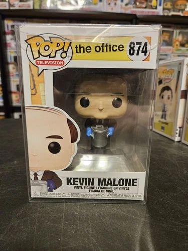 The Office Funko Pop! w/Protector Kevin Malone Chili OG 874